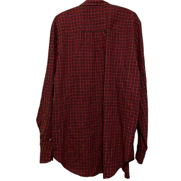 AUSTIN REED plaid button up shirt large - Picture 2 of 3